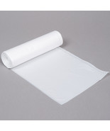 56 Gallon 16 Micron 43&quot; x 48&quot; Clear High Density Can Liner / Trash Bag - $61.71 CAD