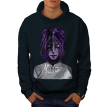 Wellcoda Guy Mystic Being Purple Mens Hoodie - $37.38+