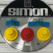 1978 Milton Bradley Simon Replacement Face Plate and Switch Covers - £7.11 GBP