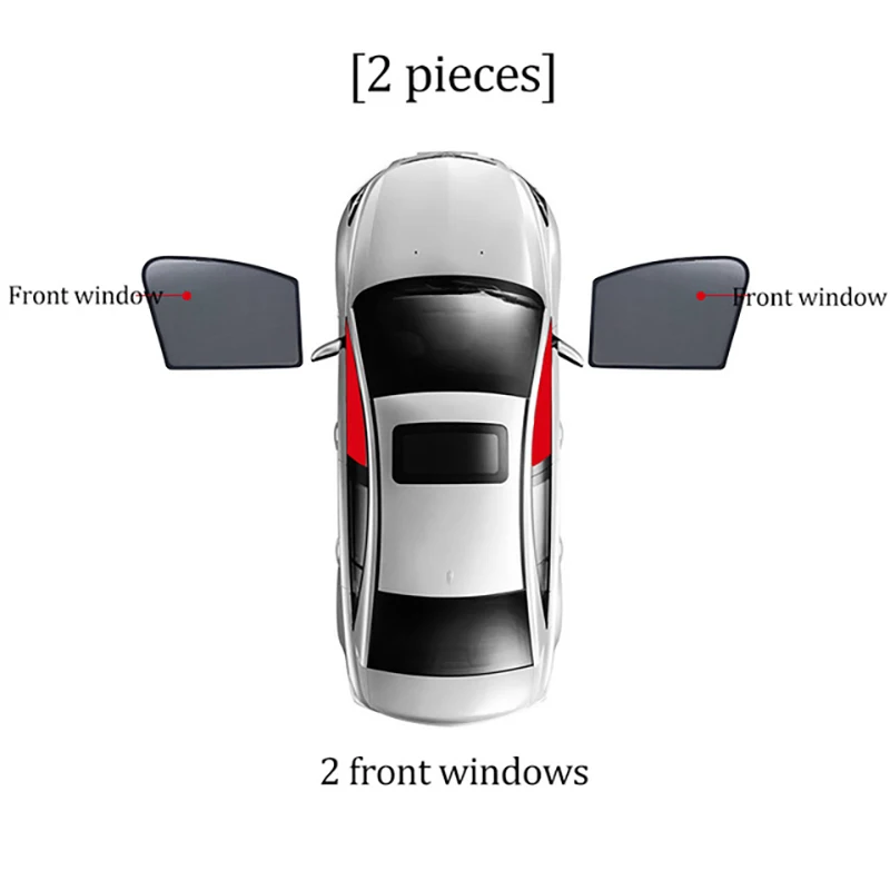 For  A6 C8 Sedan 2019-2023 Side Window  Shade  Car  Front Rear Windshield Cover  - £81.32 GBP