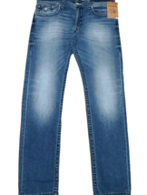 True Religion Skinny AUTHENTIC Blue Men&#39;s Cotton Jeans Pants Size W 36 - £142.25 GBP