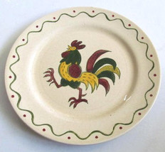 Vintage California Provincial &quot;Poppytrail&quot; Collectible Rooster Chop/Plat... - $731.52 MXN