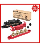 Durable 48V Power Distribution Block Bus Bar with Stainless Steel &amp; Nylo... - $724.04 MXN