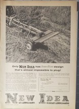 New Idea Free Flow Hay Conditioner Advertisement 1961 - $14.03