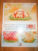 Vintage Kraft Miniature Marshmallows Print Magazine Advertisement 1961 - £5.46 GBP