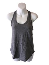 LULULEMON Size ? Cool Racerback Tank Top Gray Heather Gym Workout Front ... - £13.19 GBP