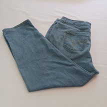 Just My Size Classic Fit RN#89828 Women&#39;s Denim Blue Jeans Sz 20WP Short... - $13.85