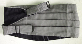 NEW POLO RALPH LAUREN Cummerbund L XL Houndstooth Silk Handmade ITALY $1... - $37.99