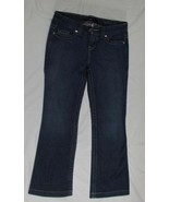 Calvin Klein 4 short Modern Flare Jeans women  28&quot; inseam medium-dark wash - £9.75 GBP