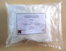 400g. di-Ammonium hydrogencitrate (Ammonium citrate dibasic)-99% pure p.... - £36.58 GBP