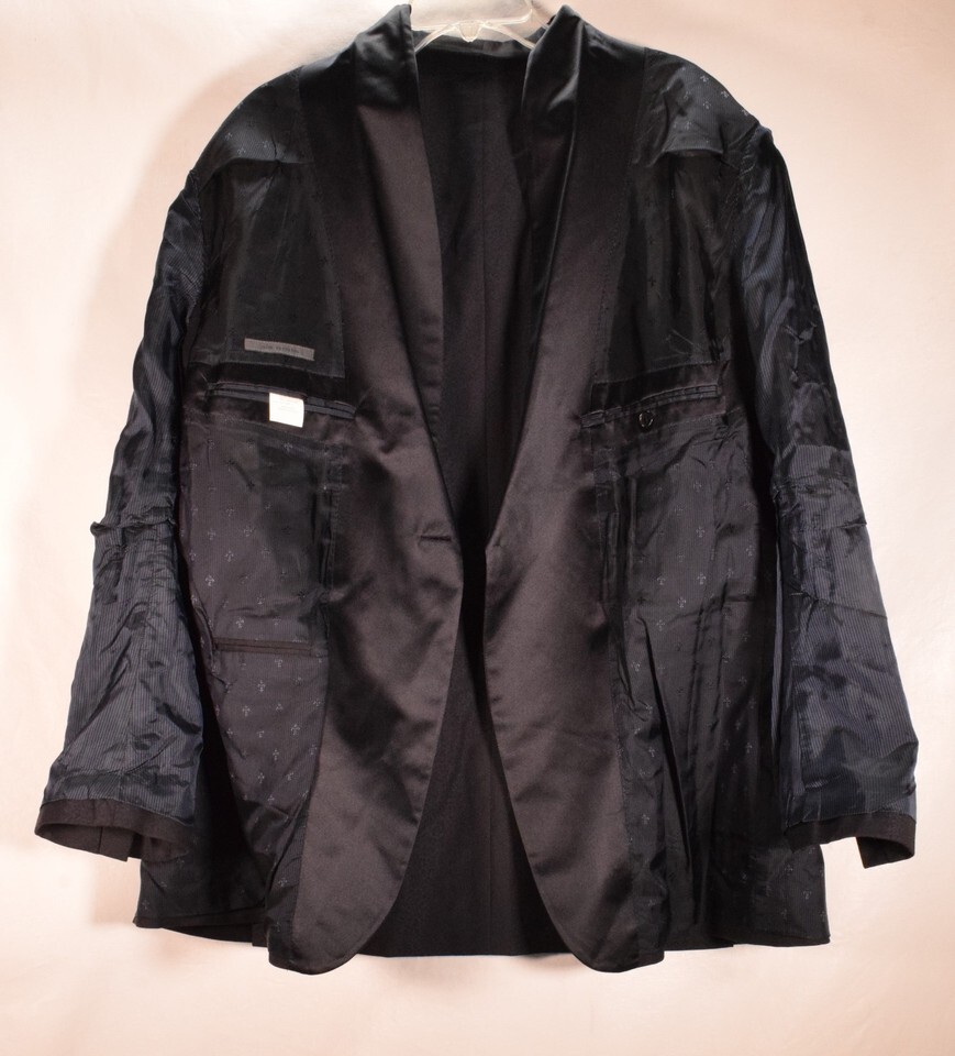 John Varvatos Mens Tuxedo Jacket Dark Navy Blue Item image 3
