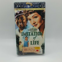  Imitation of Life VHS 1998 New Sealed Claudette Colbert Louise Beavers  - £8.54 GBP