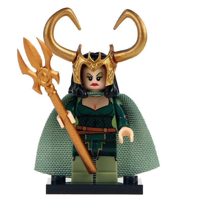 Primary image for Lady Loki - Marvel Universe Thor theme Minifgure Gift Building Toy New