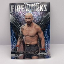 2022 Panini Prizm UFC Alexander Volkanovski Fireworks Insert #22 - £1.54 GBP