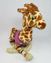 Vintage Ideal Michael’s Pets Jabbar The Giraffe Stuffed Animal Plush Toy Jackson - £67.79 GBP