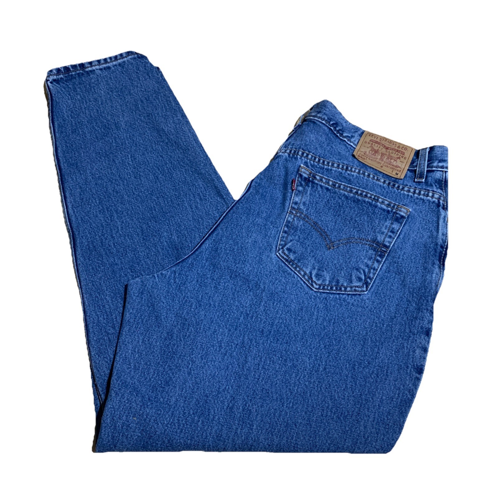 Vintage Levi&#39;s 550 Jeans Womens Size 20M Relaxed Fit Tapered Leg 100% Co... - $27.72