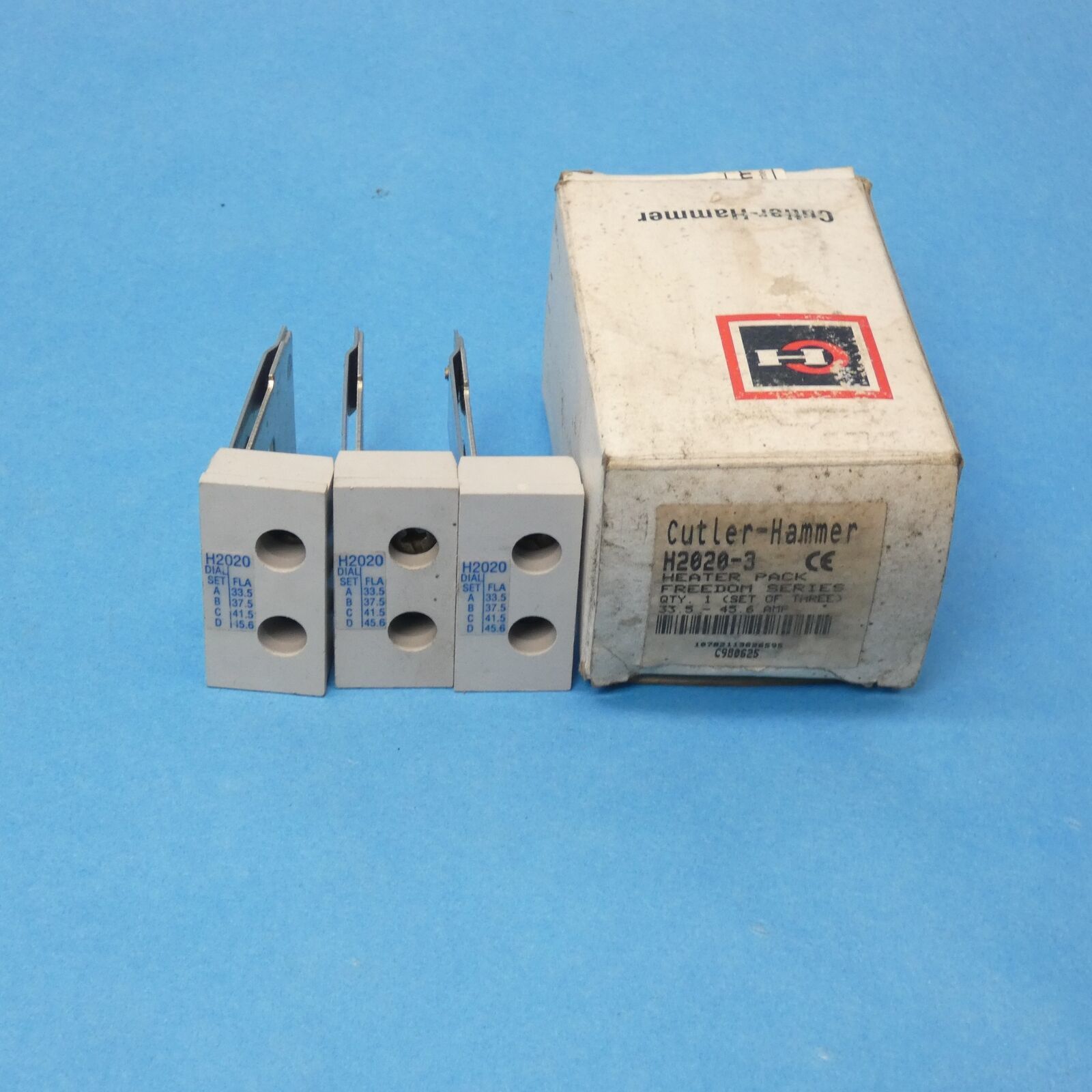 Primary image for Cutler Hammer H2020-3 Freedom Series Overload Relay Heater Element Box of Qty 3