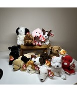 Vintage Ty Beanie Babies-Lot of 13 DOGS No Duplicates 1996-2004 Original... - $30.00