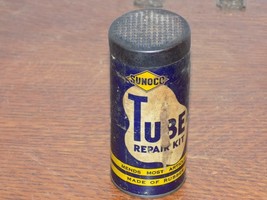 Vintage Sunoco Tube Repair Kit Cardboard Container - $433.15 MXN