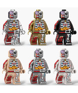6Pcs Anatomy Minifigures Educational Human Organs Assembly Mini Building... - $19.99