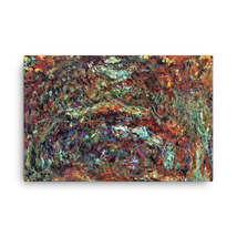 Claude Monet Path under the Rose Arches, Giverny, 1918-24 Canvas Print - £79.13 GBP+