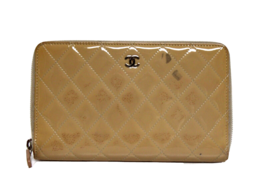 Chanel Over-sized Large Patent Leather Wallet Clutch - $449.82