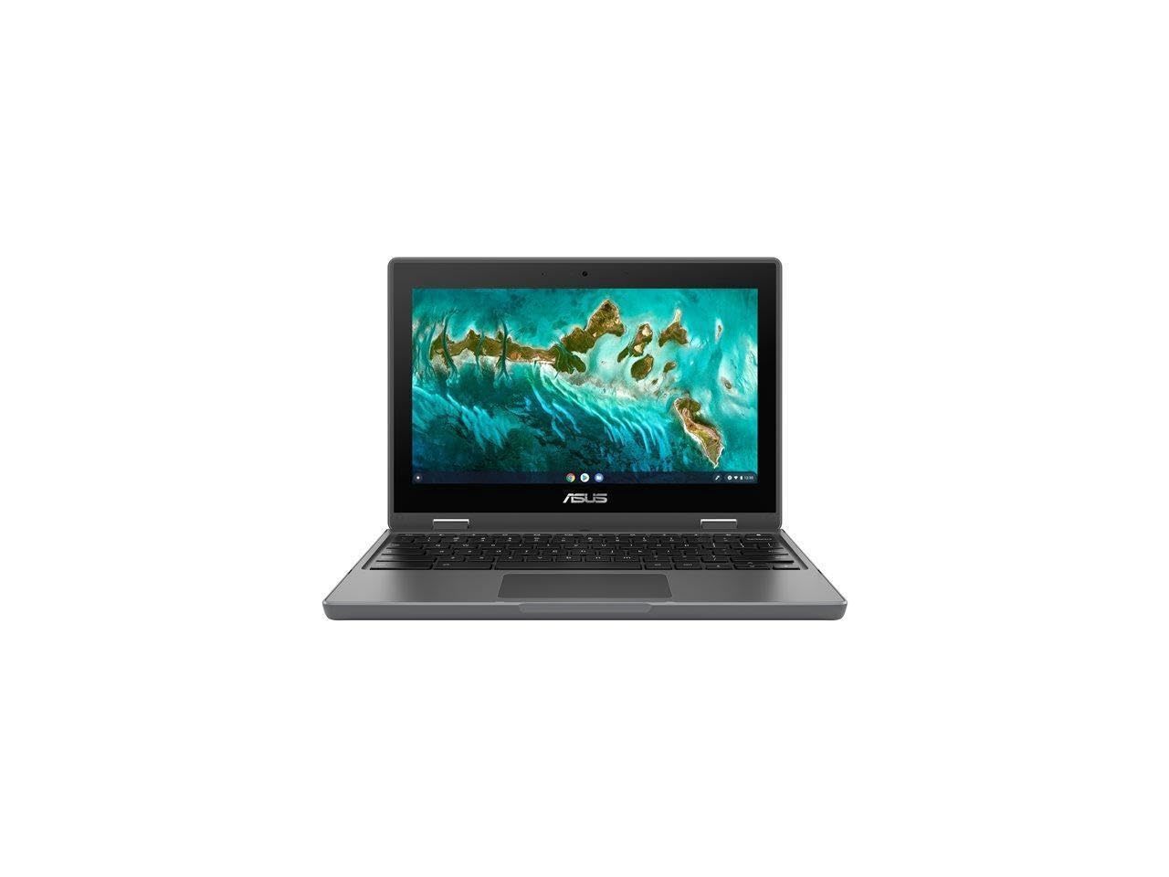 ASUS ChromeBook Flip/GREY/11.6 HD Touch(OGM)/N5100/4GB/Intel UMA/64GB/Ch... - $507.05