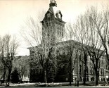 RPPC Durango Colorado CO La Plata County Court House UNP Postcard - £19.97 GBP