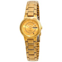 Seiko Series 5 Automatic Gold Dial Ladies Watch SYME58 - $137.61