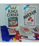 Kings In The Corner &amp; Match&#39;Em Games By Sequence JAX School MATH Learning - £11.87 GBP