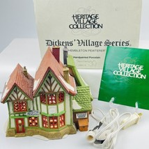 Department 56 Hembleton Pewterer 1992 Dickens Village W/ Light &amp; Box Ret... - £26.62 GBP