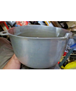 WAGNER SIDNEY O No. 8 ALUMINUM FLAT BOTTOM KETTLE BUCKET w/HANDLE USA Vi... - €60,36 EUR