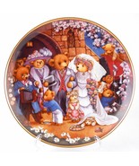 Franklin Mint Teddy Bear Wedding Limited Edition Heirloom Collection Pla... - $10.00
