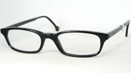 L.A. Eyeworks Hello Hayden 101 Black Eyeglasses Lae Los Angeles 50-16-140mm - £76.31 GBP