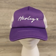 Hurley Icon Trucker Mesh Golf Cap Hat, Purple One Size - $18.69