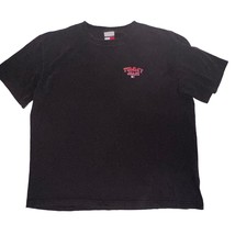 Vtg Tommy Jeans Tommy Hilfiger Black Short Sleeve Graphic Tee T-shirt Me... - £11.72 GBP