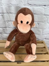 Curious George 16 inch Large Monkey Classic Plush by Applause - $15.25