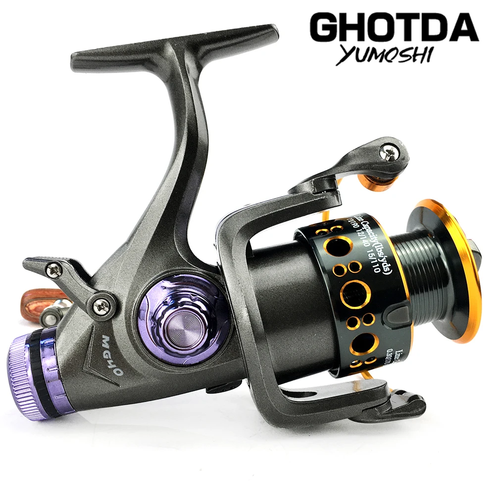 Fishing Reel MG3000-6000 Spinning Reel Double System Reel Fishing 5.2:1/5.0:1 Hi - £34.28 GBP