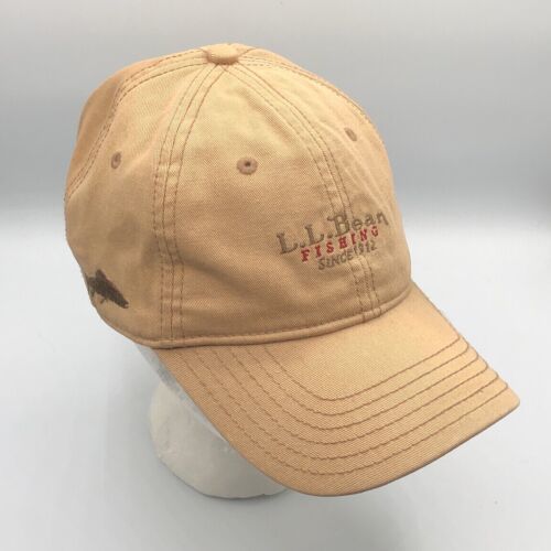 Primary image for LL Bean Fishing 1912 Embroidered Hat Strapback Cap Printed Underbill