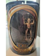 Vtg Toy Biz 2003 The Lord Of The Rings Super Poseable Gollum w/ Crawling... - $19.79
