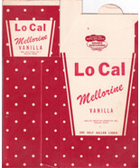 Mellorine Dallas Texas Ice Cream Folded Unused Carton  - $10.00