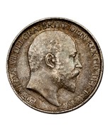1907 Great Britain 6 Pence Silver Coin (Extra Fine, XF Condition) KM# 799 - $98.68 CAD
