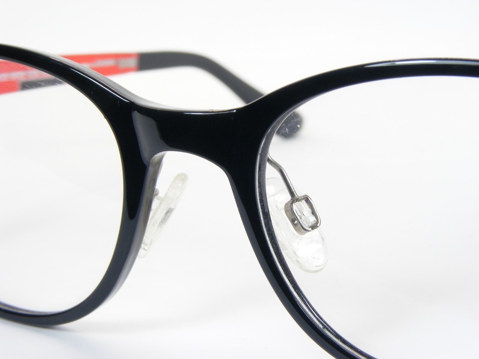 FLEX Mod 0035 001 Black /Red /Silver EYEGLASSES GLASSES 52-18-140mm Germany Item image 8
