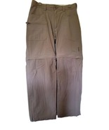 Cabelas Mens Hiking Pants Zip Off Shorts Beige 32x30 Convertible Classic... - $368.28 MXN