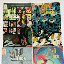 EPIC VINTAGE COMIC BOOK LOT OF 4 - VIDEO JACK - ISSUE #1-4 1980S COMICS - £12.69 GBP