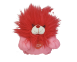 VINTAGE LEMONWOOD ASIA PINK NYLON RED HEART I LOVE YOU STUFFED ANIMAL PL... - $28.50