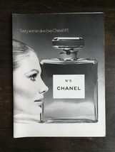 Vintage 1969 Chanel No 5 Perfume Full Page Original Ad 324 - £5.53 GBP
