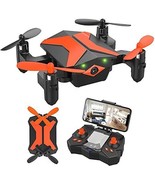 Mini Drone with Camera - FPV Drones for Kids, RC Quadcopter Drone with F... - £62.09 GBP