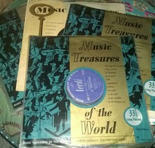 Lot of 18 Vintage Music Treasures of the World 33 RPM Records~Classical~Collect - £404.85 GBP