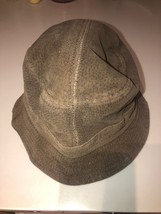 Suede Unisex Bucket Hat Cap Brown - £7.75 GBP